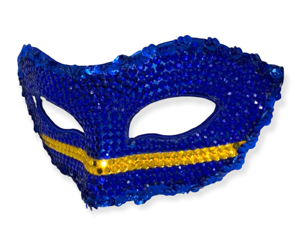 Rhinestone Half Mask - Curaçao