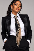 The Gilded Cascade Tie