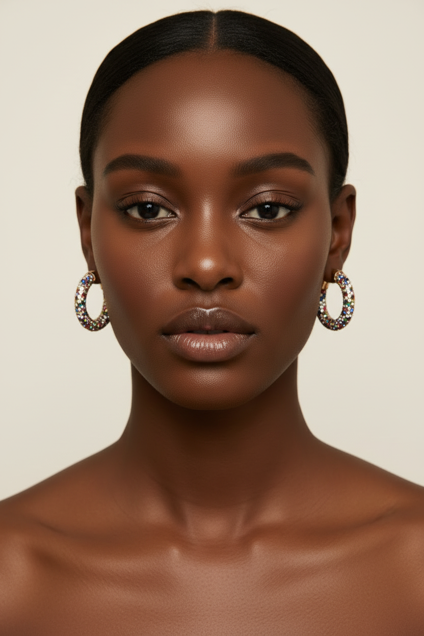 Both Earrings Front