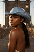 Brooklyn Bridge - Over Shoulder