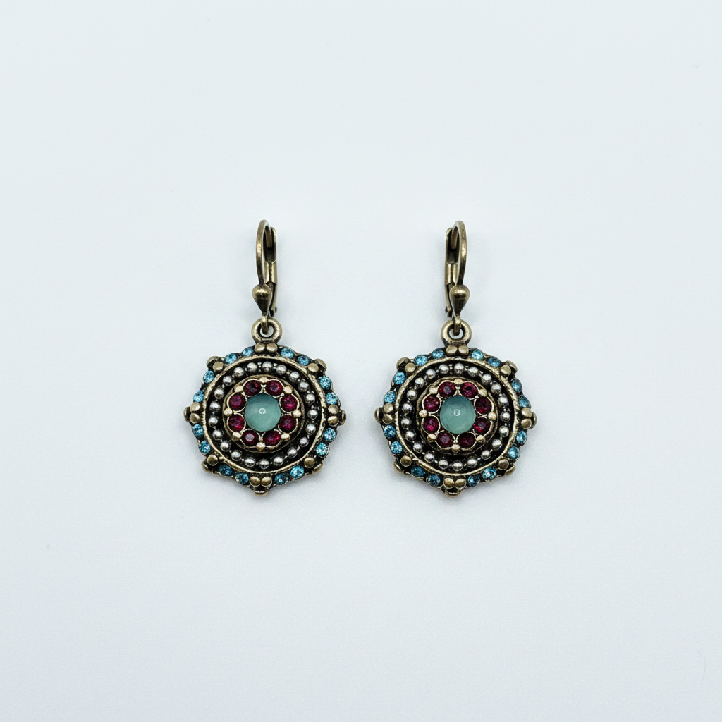 Clean White Flat Lay Earrings