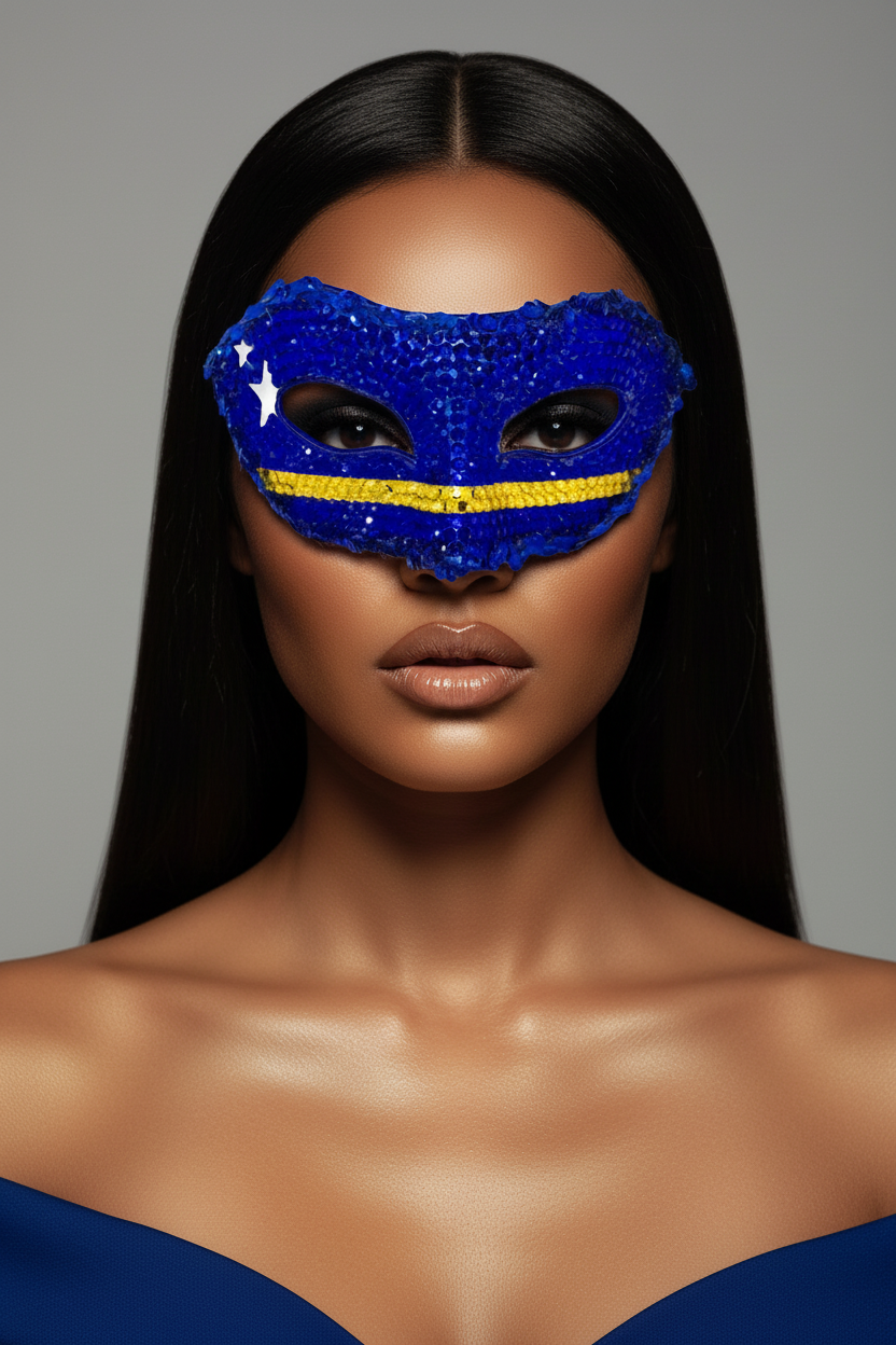 Close-Up Fitted Mask - Curaçao