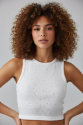 Crystal Tank - Cropped Torso Shot