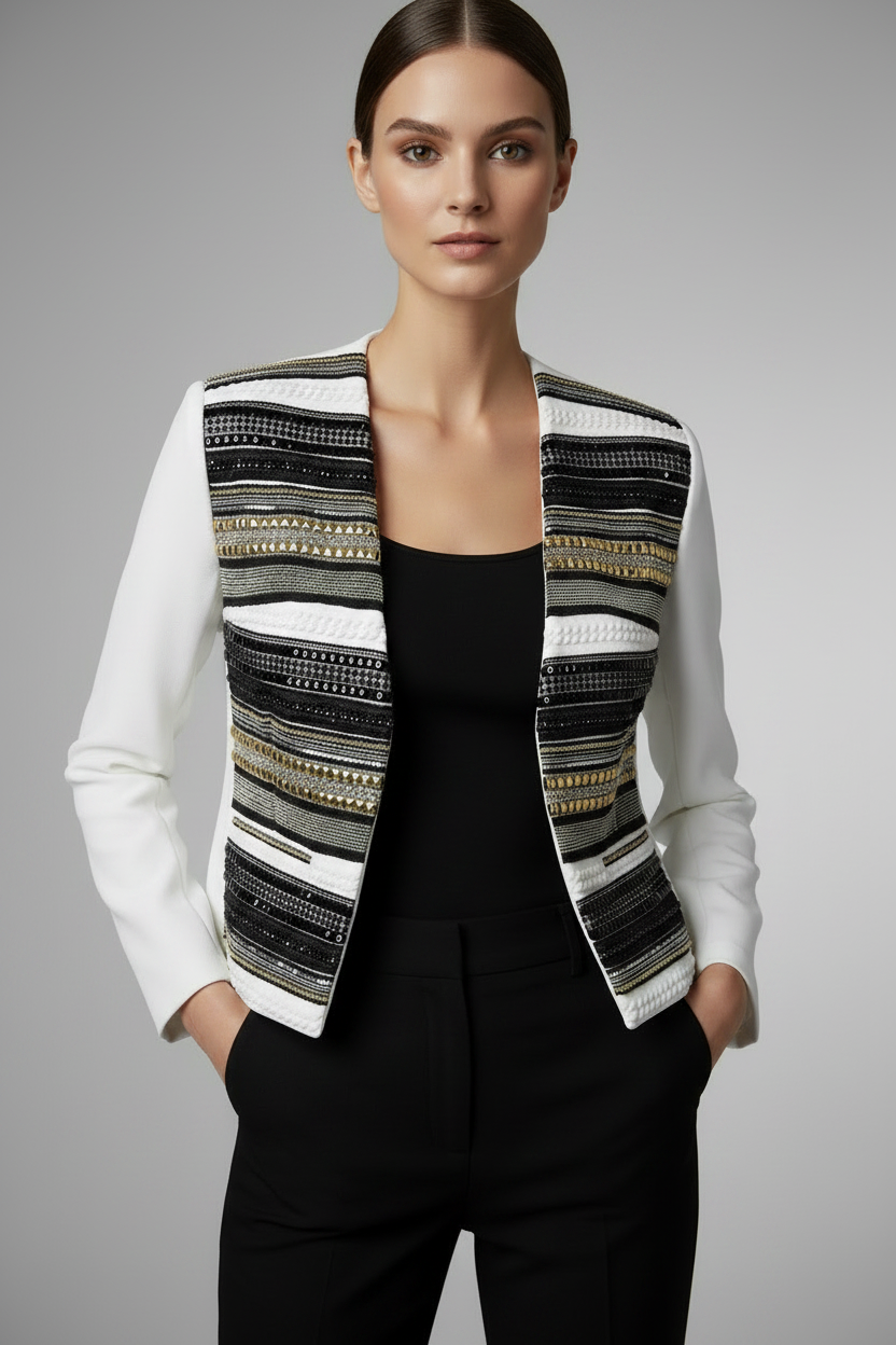 Embellished Jacket Front Shot
