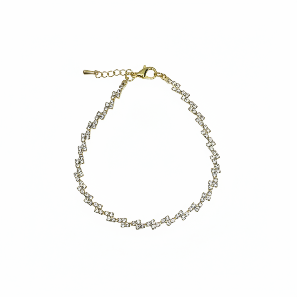 Gold Clear Bracelet