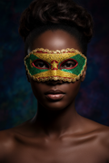 Grenada Mask — Model Editorial