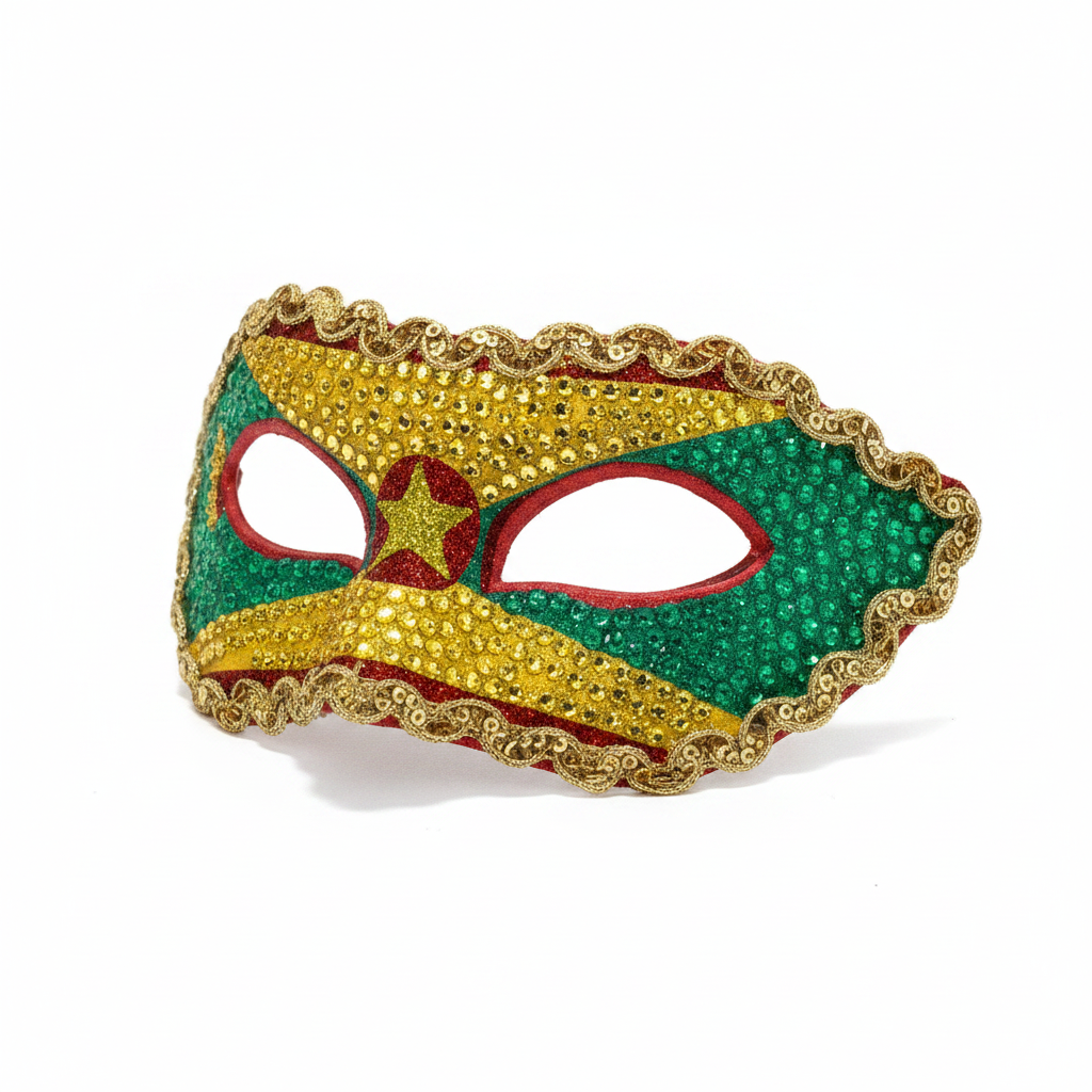 Grenada Mask — Right 45°