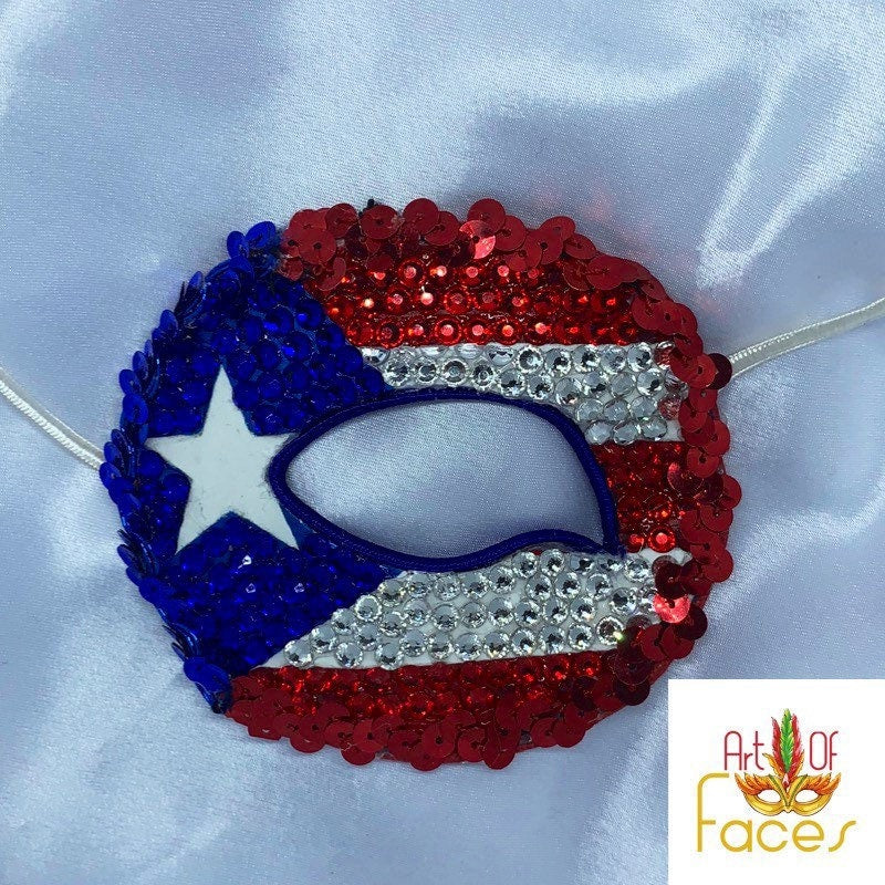 Eye Patch Mask - Puerto Rico