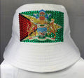 Bucket Hat - Guyana Crystals and Rhinestones