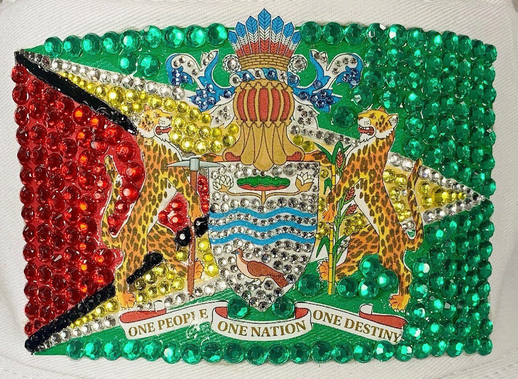 Bucket Hat - Guyana Crystals and Rhinestones