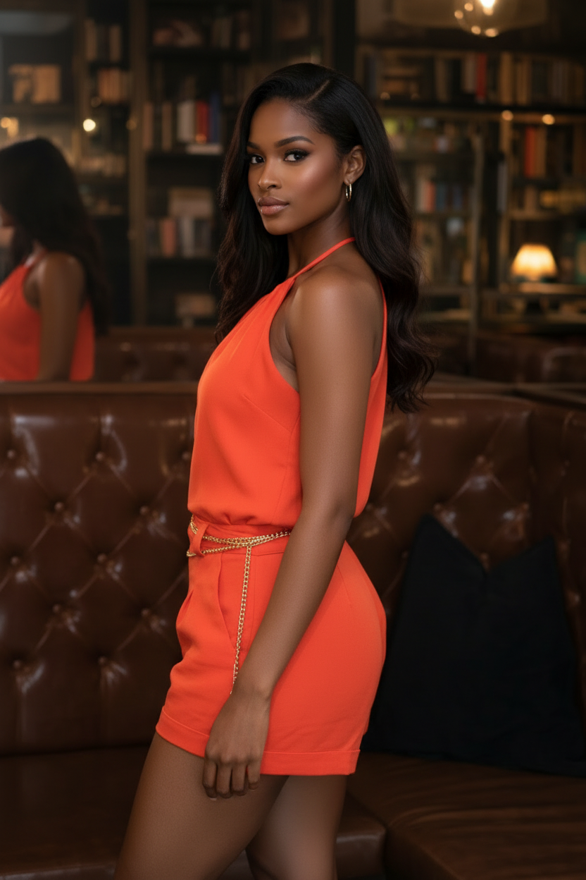 Looking over shoulder - fierce