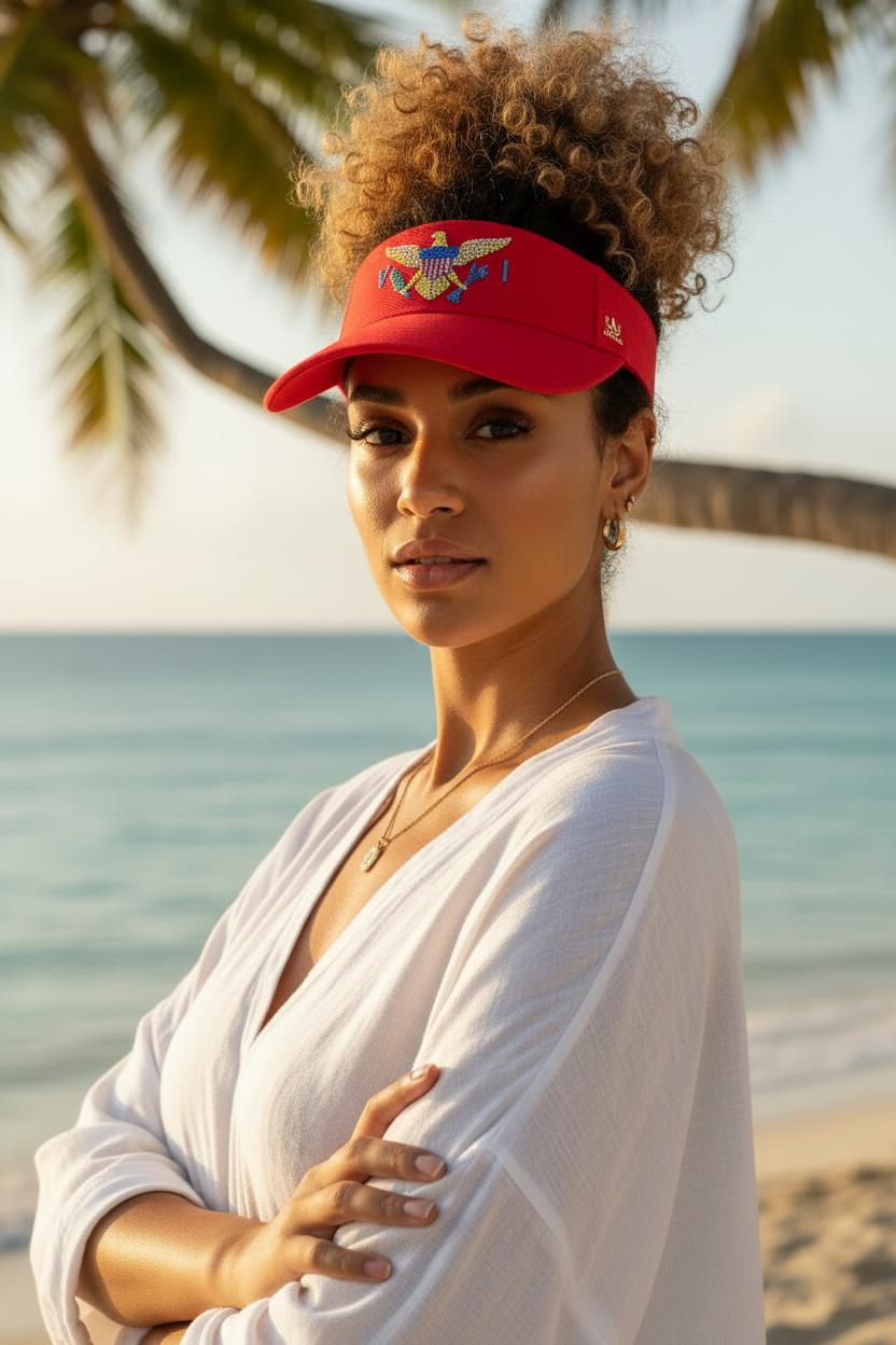 Red Visor New Pose