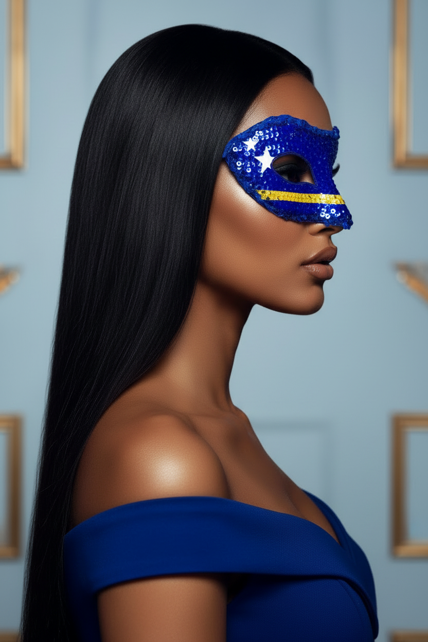 Side Profile - Curaçao Mask