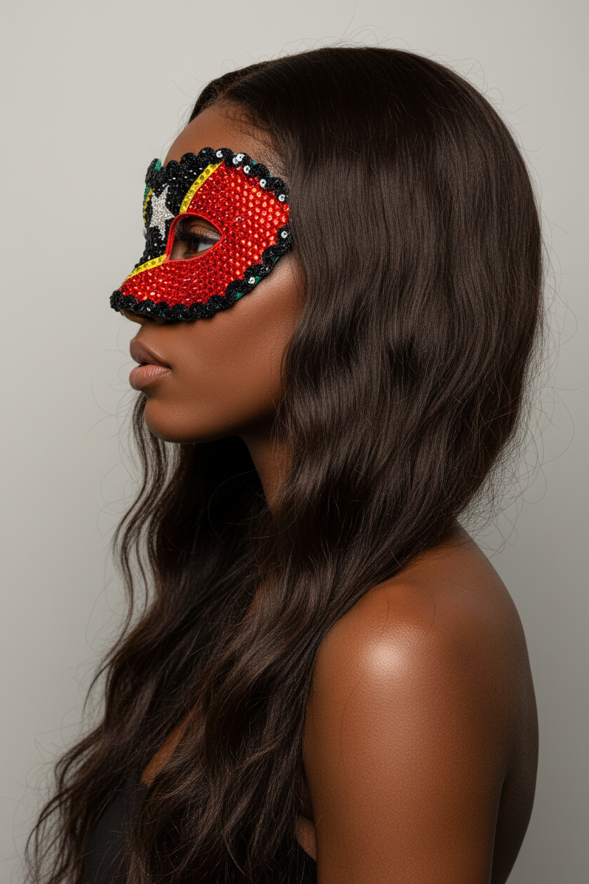 St. Kitts & Nevis - Corrected Side Profile Proportions