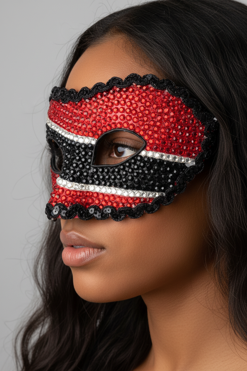 Trinidad Mask - Tight Profile Crop No Ties