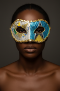 USVI x Saint Lucia Mask on Model